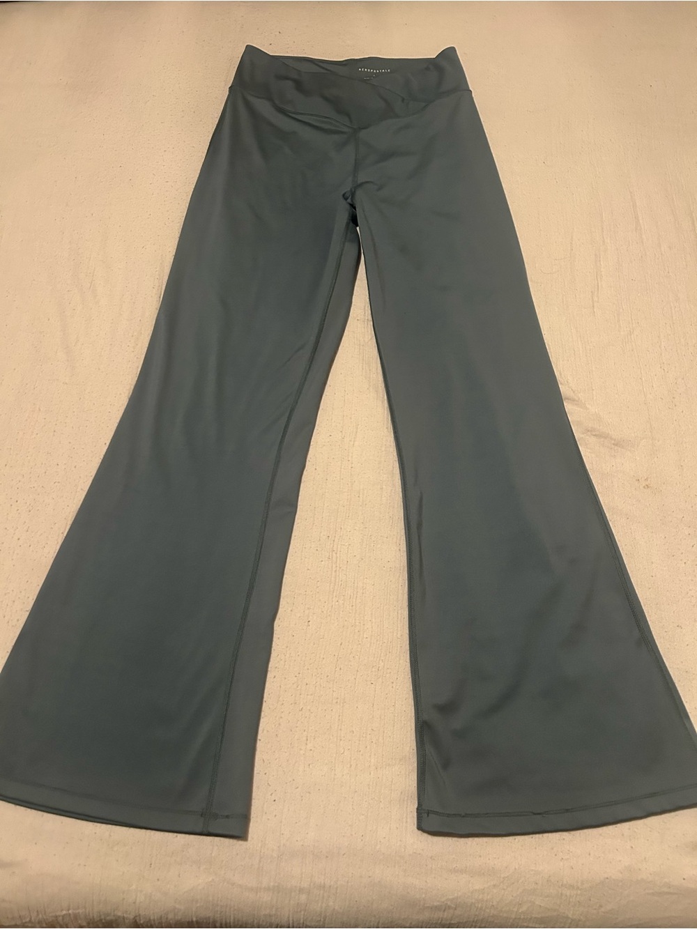 Aeropostale Dark Teal Flare Leggings